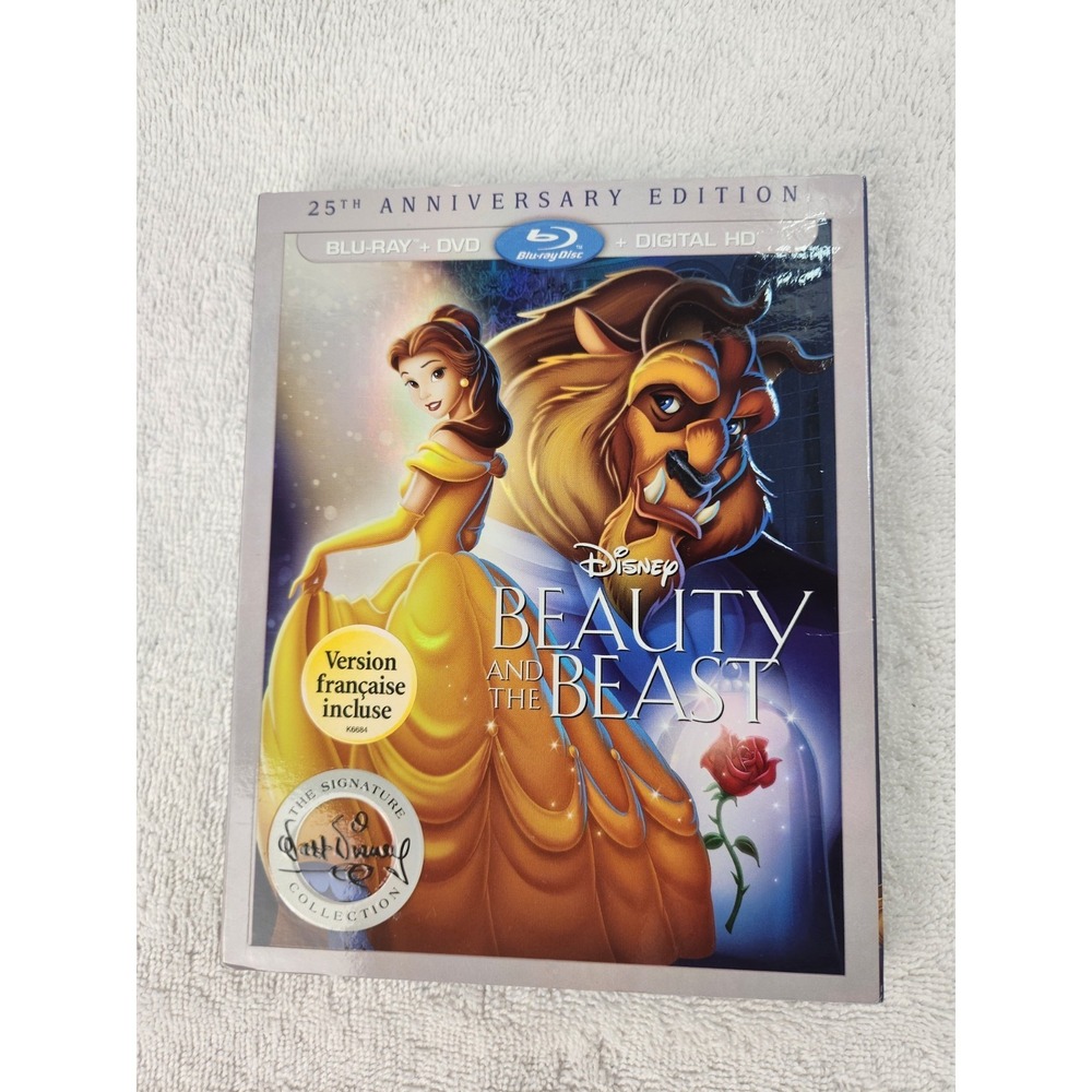 Beauty And The Beast Blu Ray Dvd 2016 Bilingual With Sleeve Unopened‎ Sealed